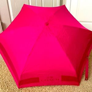 Coach travel umbrella